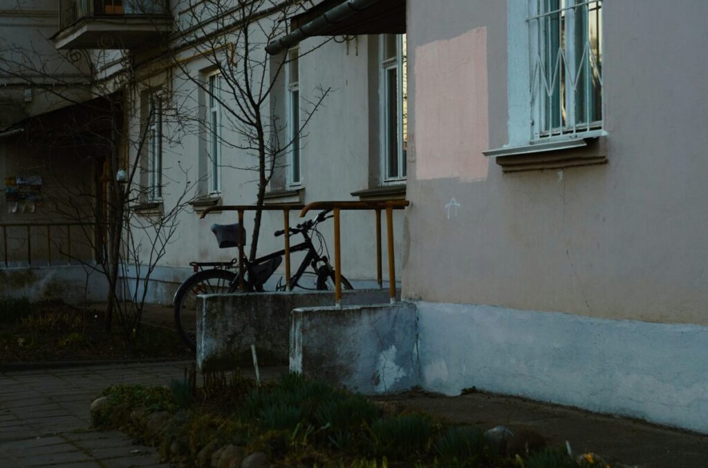 в маленьком городе
