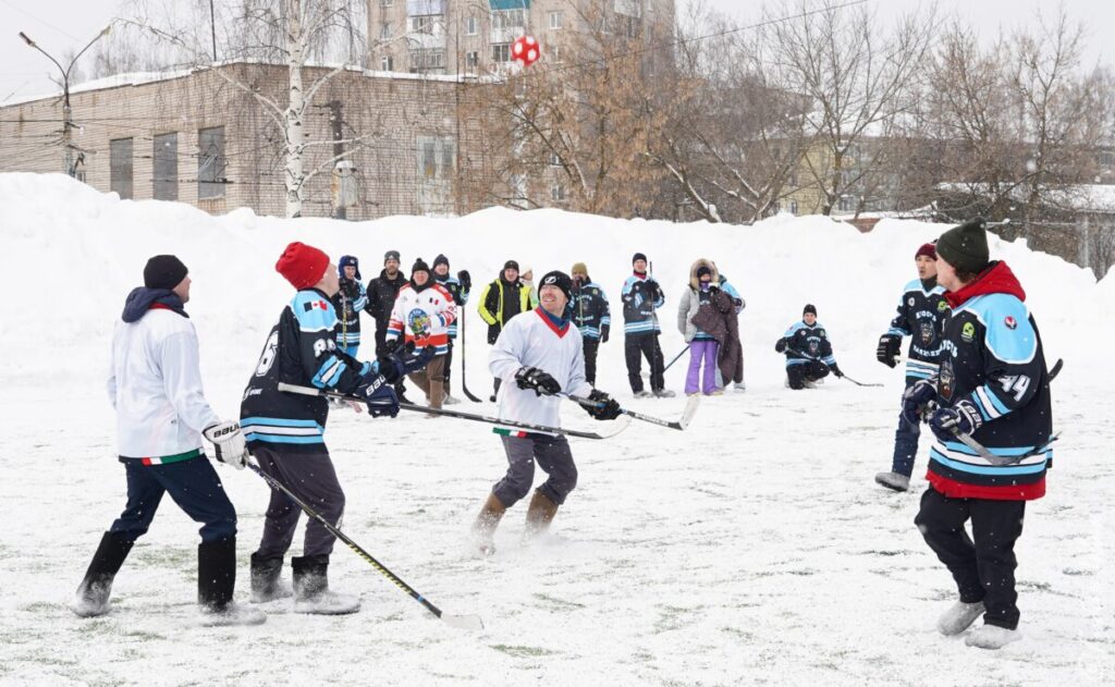 хоккей на валенках