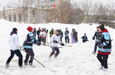 хоккей на валенках