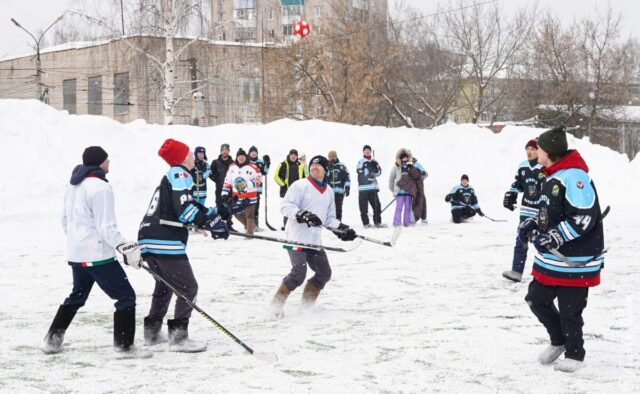 хоккей на валенках